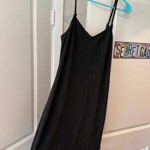 Vans Black Ribbed Dress